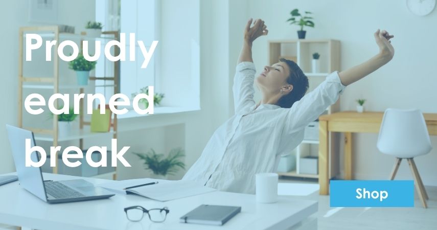 Proudly earned break